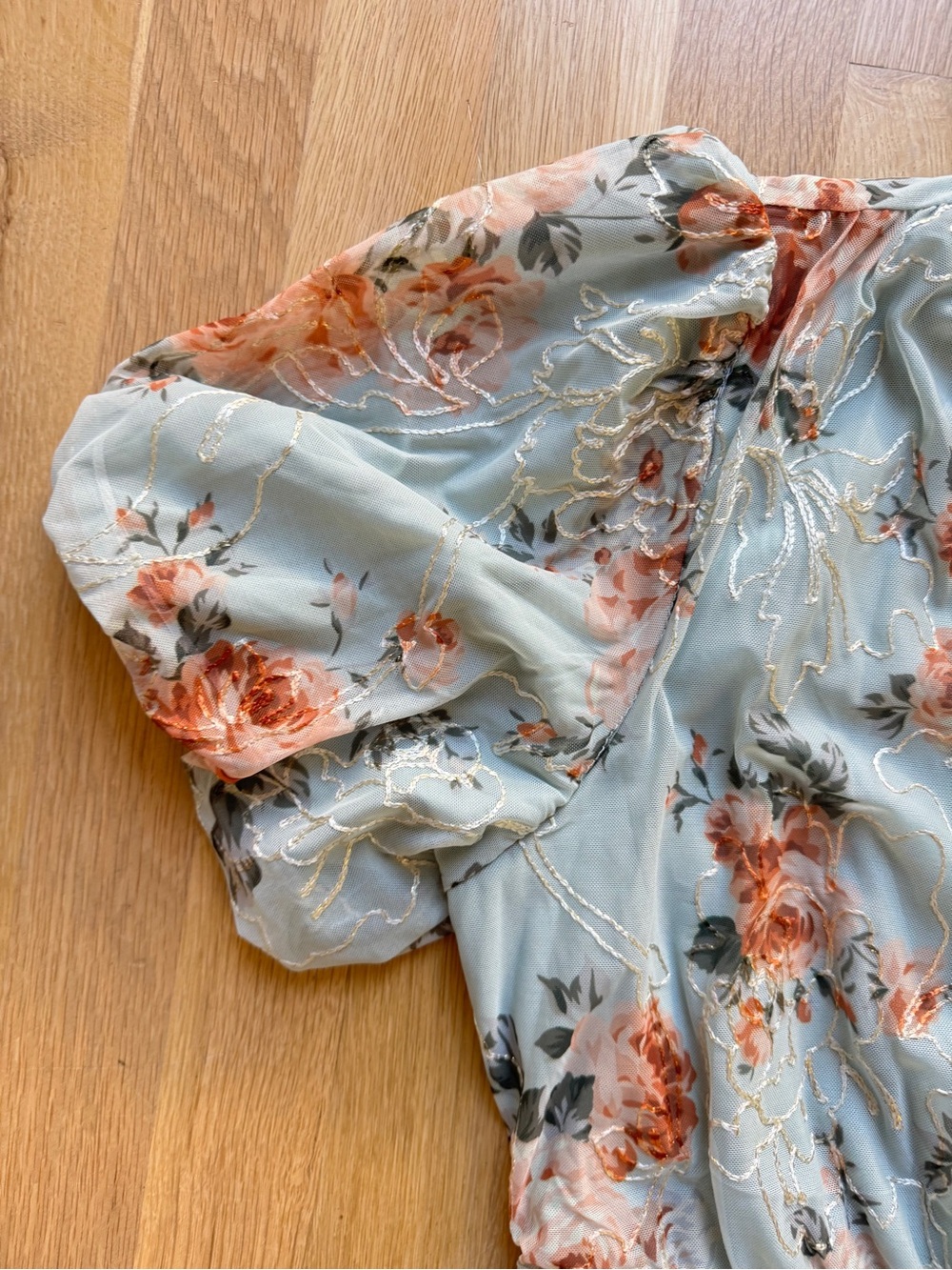 Baltic Born Ardley Maxi Dress- Sage Floral 1X - Picture 8 of 16